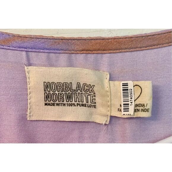 NWOT Anthropologie NorBlack NorWhite Sonne Tie Dye Pullover Kaftan Tunic Dress - Picture 7 of 12